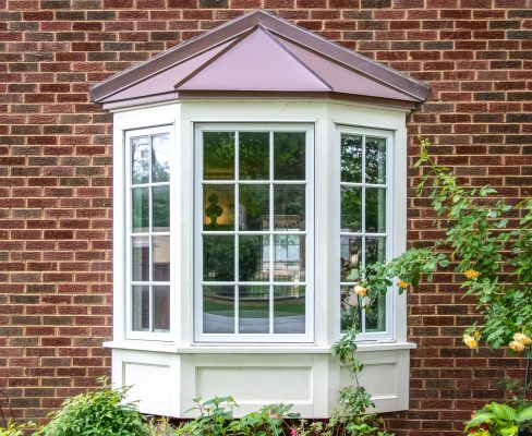 Bay windows on Newton, NJ home replaced by RJW Exteriors